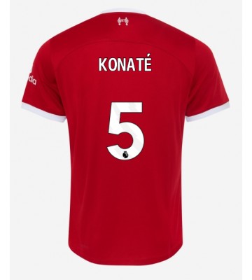 Liverpool Ibrahima Konate #5 Primera Equipación 2023-24 Manga Corta